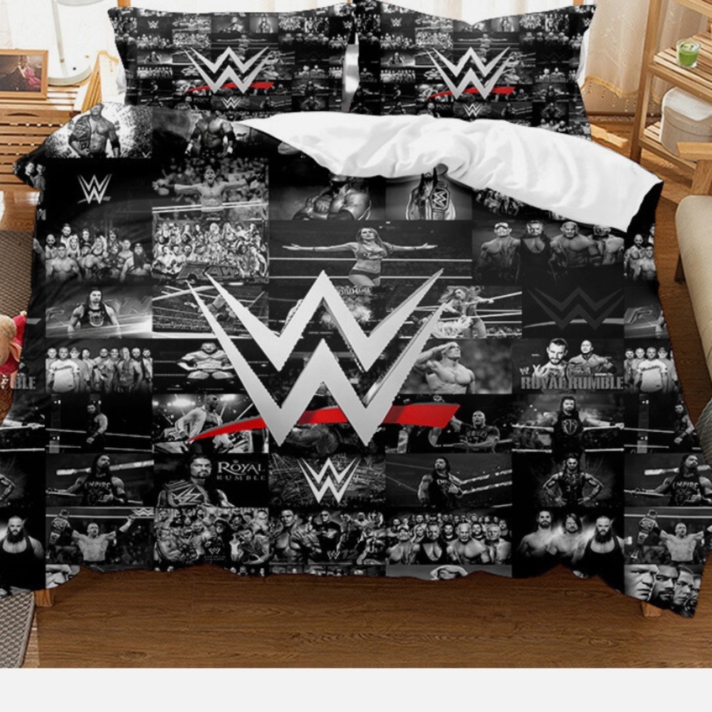 WWE 3 Piece Duvet Set Twin
